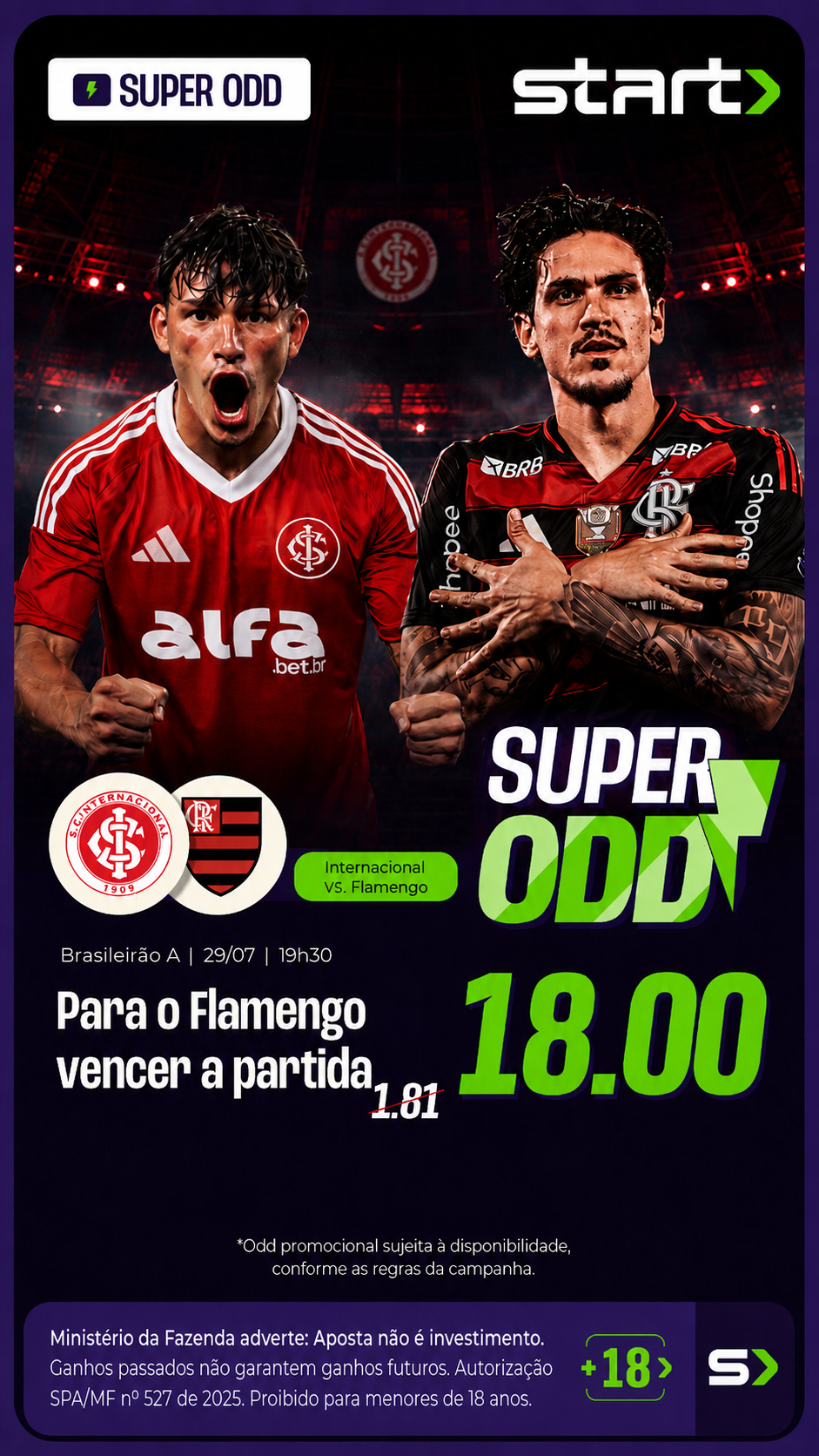 Super Odd Internacional x Flamengo
